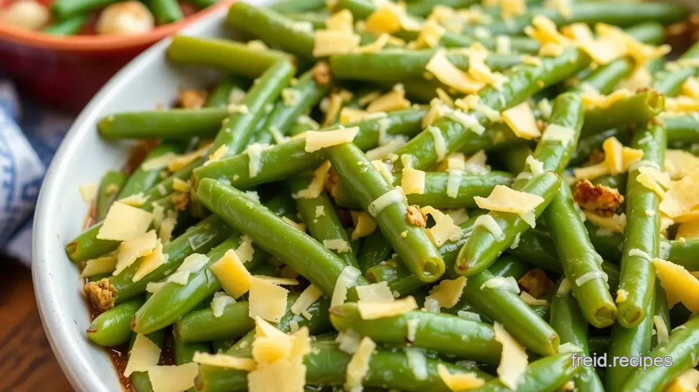 Green Bean Casserole with Cream of Chicken