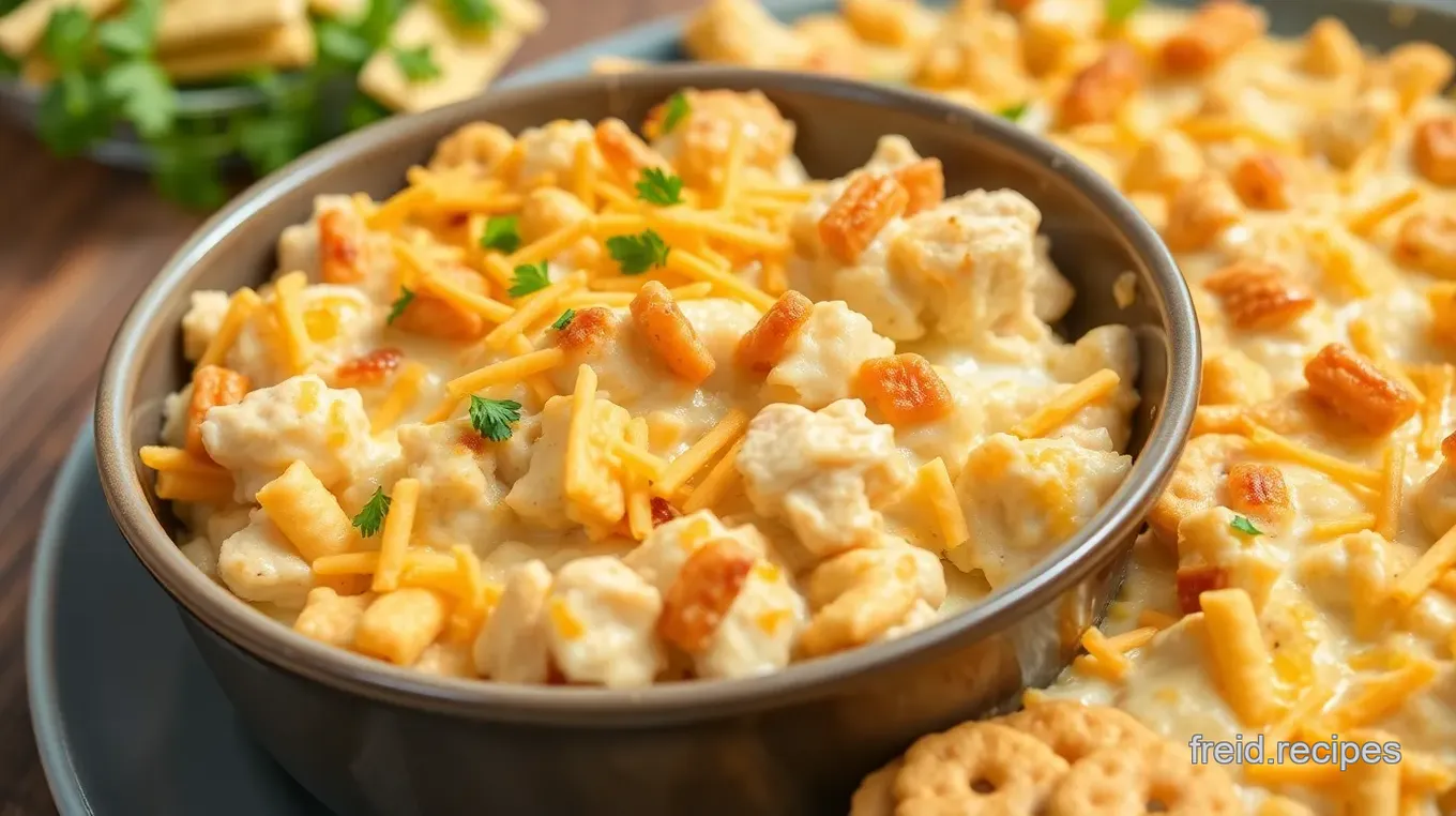 Ritz Cracker Chicken Casserole