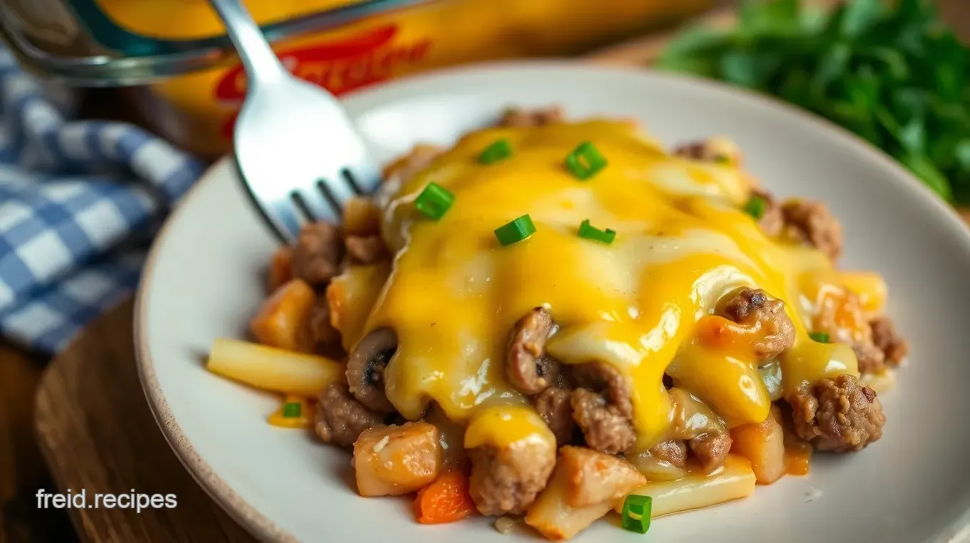 Cheesesteak Casserole