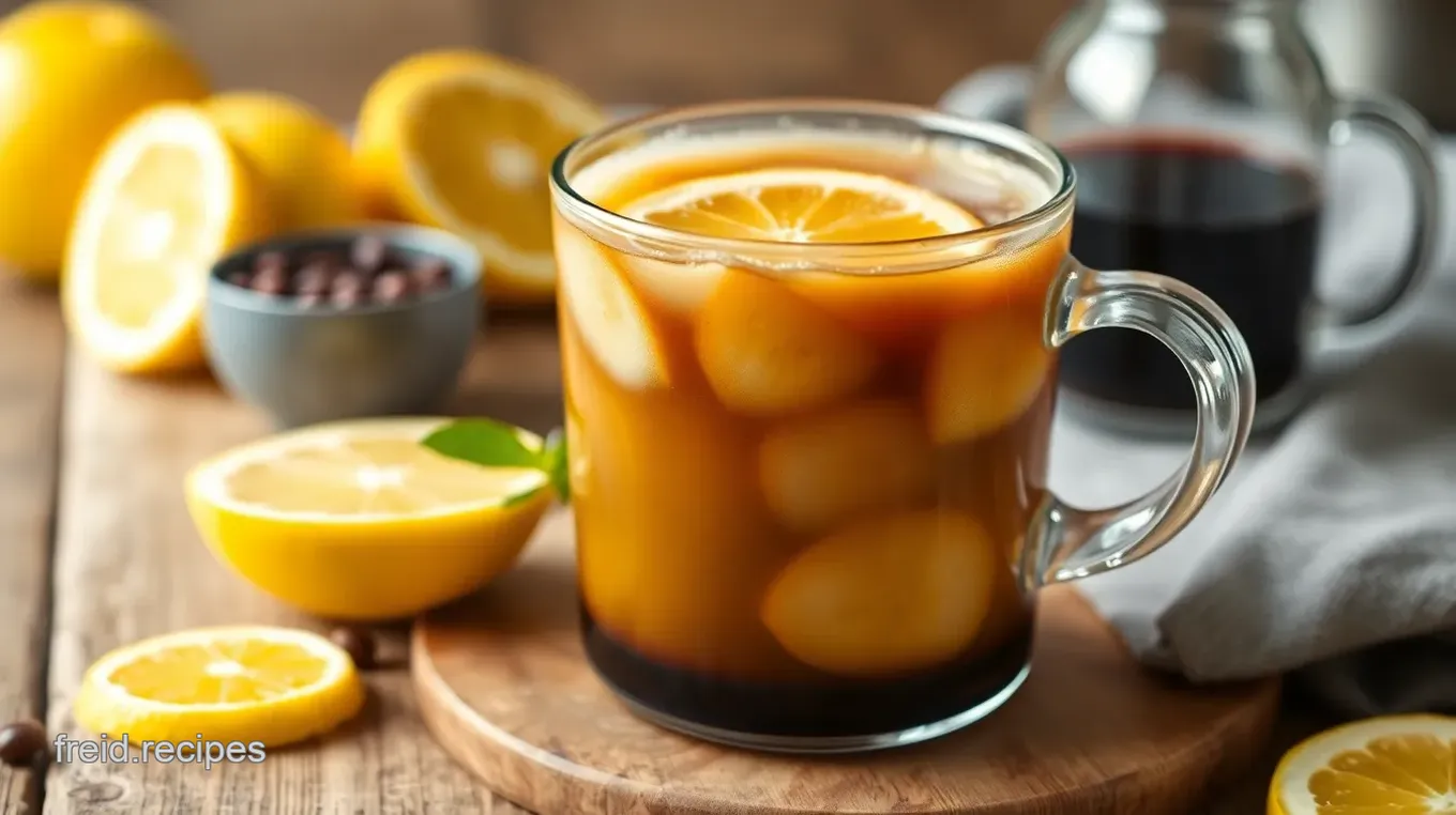 Coffee Citrus Slimming Brew