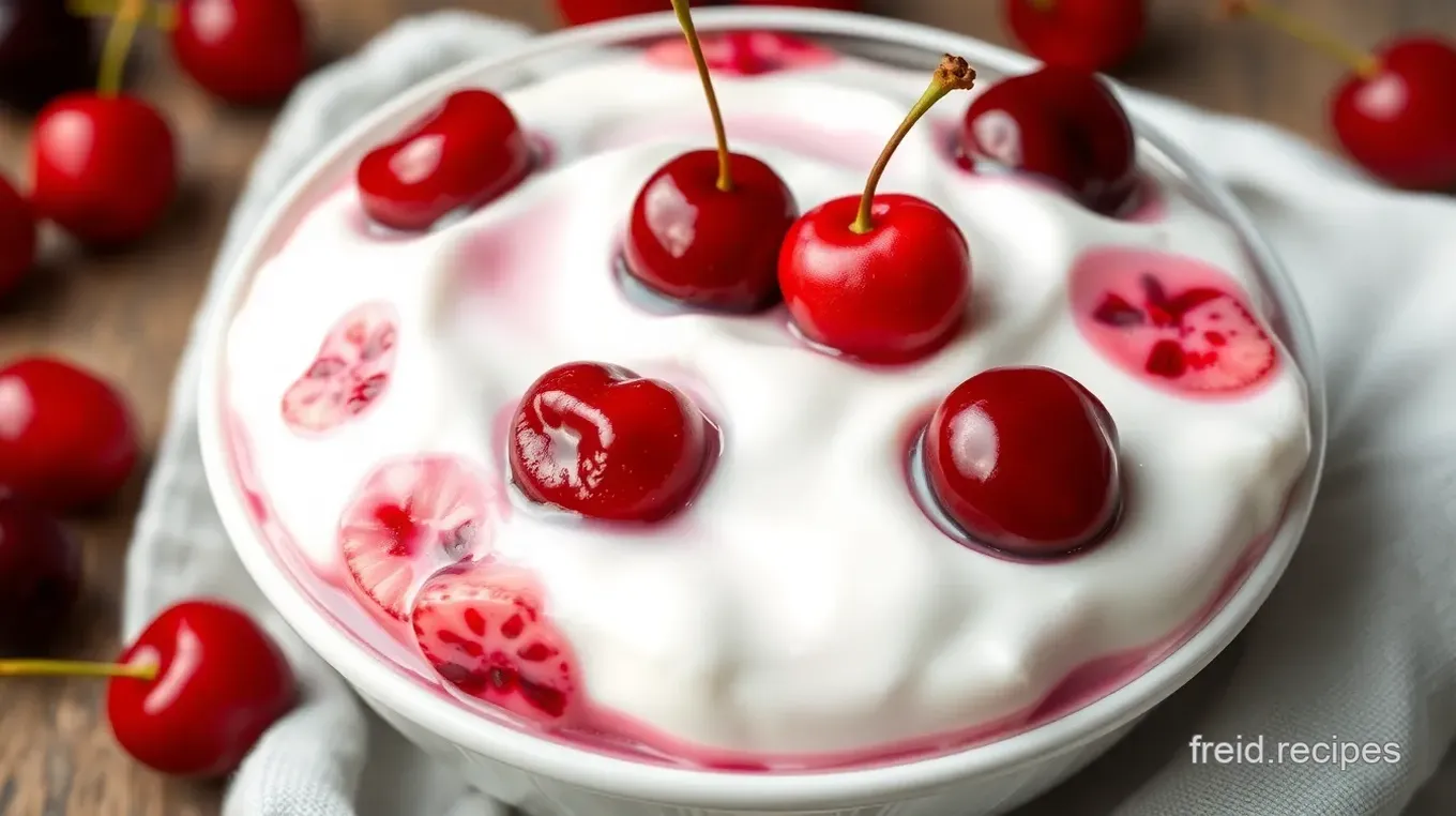 Cherry Greek Yogurt Parfait: Sugar-Free Delight