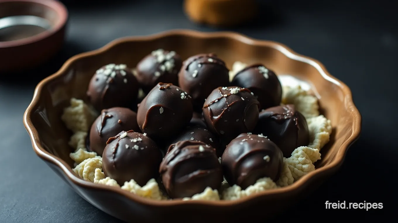 Decadent Gluten-Free Dark Chocolate Truffles