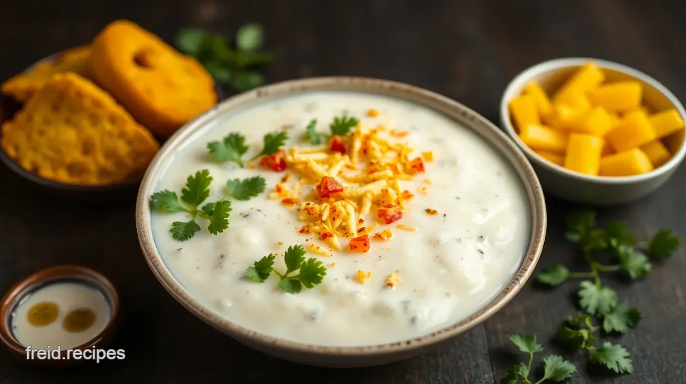 Mix Boondi Raita Recipe