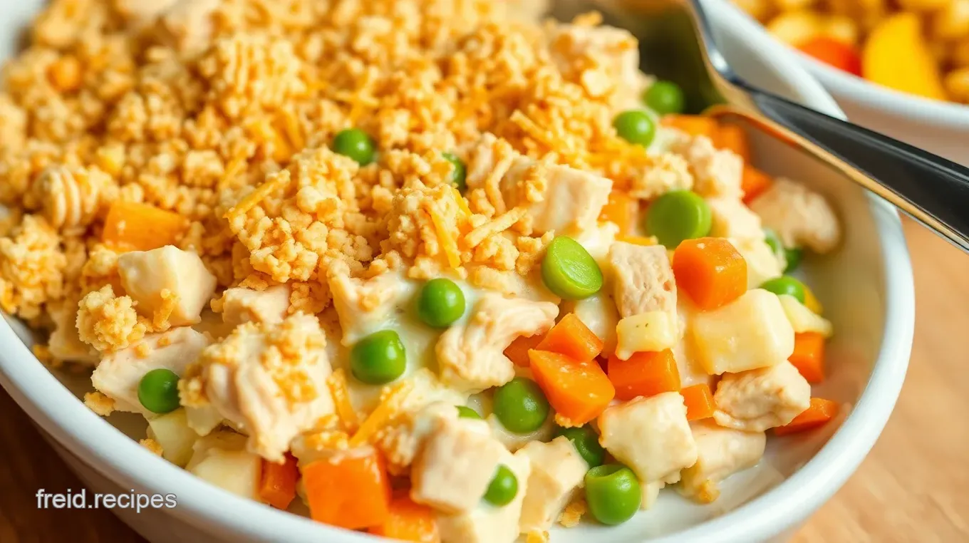 Chicken Ritz Cracker Casserole