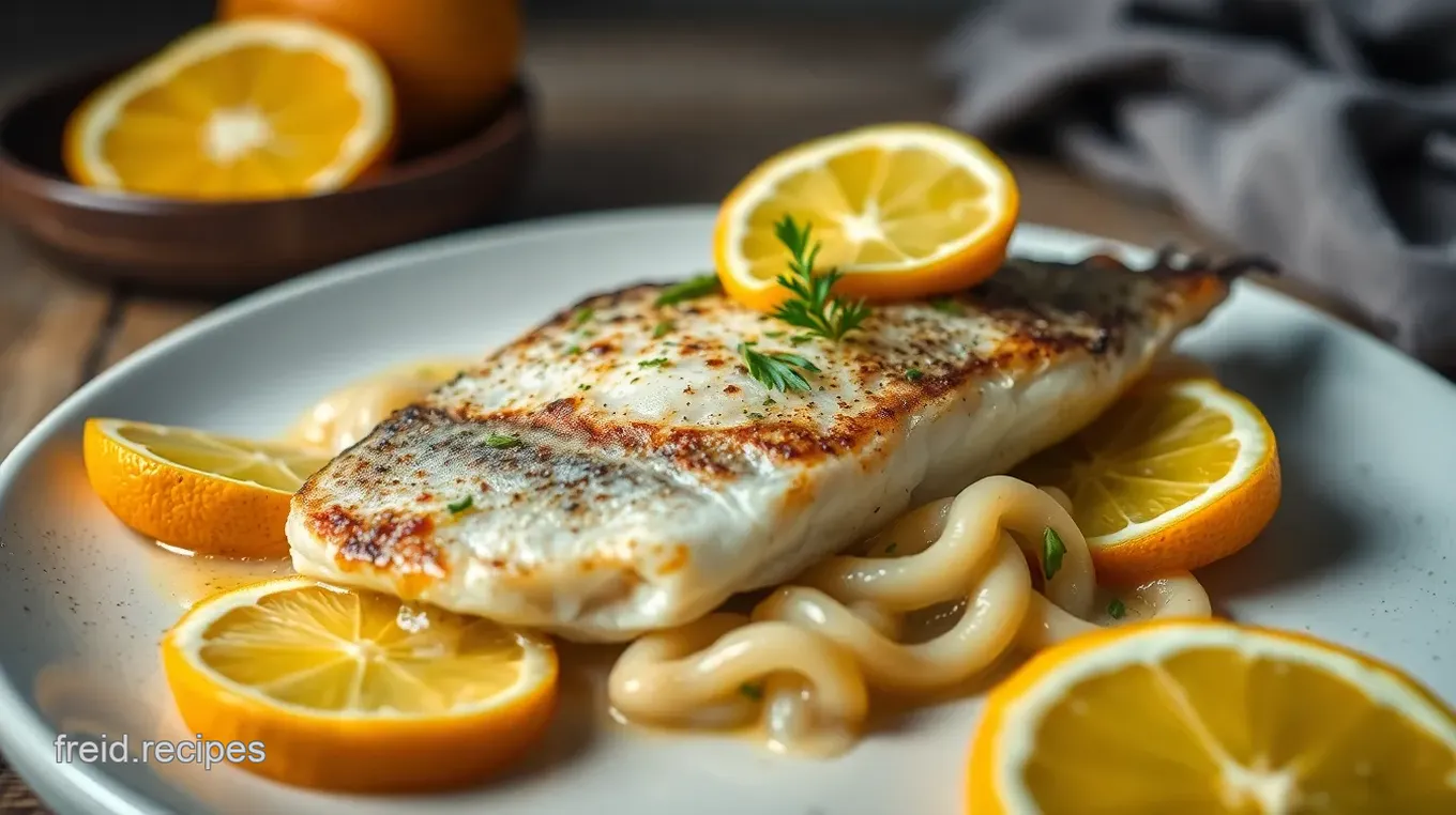 Zesty Pan-Fried Sea Bass with Fresh Citrus Flavor