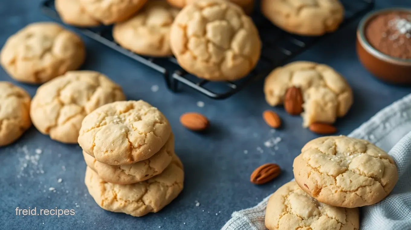 Chewy Almond Cookies That Will Melt in Your Mouth