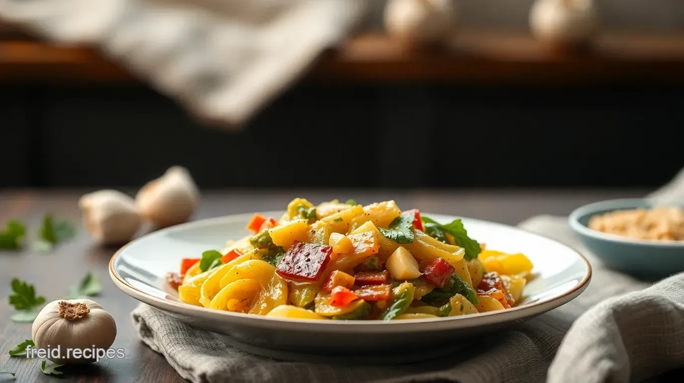 Stir-fried Savoy Cabbage with Garlic Delight