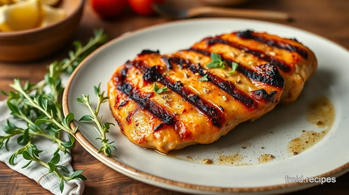 Grilled Chicken Summer Delight