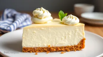 Bake Creamy Philadelphia Cheesecake Delight recipe card