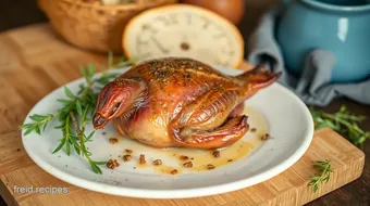 Bake Pigeon Bistayeea with Spices & Herbs recipe card