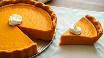 Bake Pumpkin Pie with Sweetened Goodness recipe card