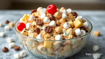 Chill Cookie Salad with Sweet Treats recipe card