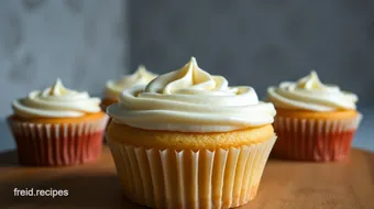 Delicious Sugar-Free Vanilla Cupcakes: 5 Ways to Enjoy Pillsbury Creamy Supreme Frosting! recipe card