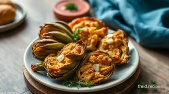 How to Make Fried Artichokes - Crispy, Delicious Appetizer! recipe card