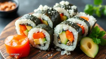 Delicious Gluten-Free Sushi: 5 Easy Rolls to Try Today! recipe card