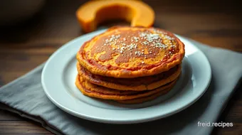 Delicious Gluten and Dairy Free Breakfast: 5 Fluffy Sweet Potato Pancakes! recipe card