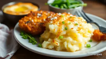 Fried Mashed Potatoes Crispy Delight recipe card