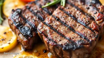 Grilled Cowboy Steak - Juicy & Flavorful recipe card