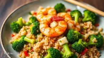 Miso Brown Rice & Broccoli Salad with Fiery Prawns: 7 Best Tips for a Flavorful Meal recipe card