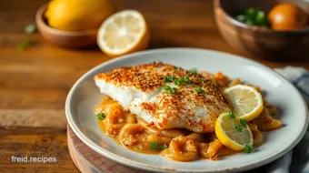 Pan-fried White Fish with Crunchy Crust recipe card