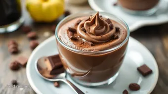 Whip Up Rich Espresso Chocolate Mousse recipe card