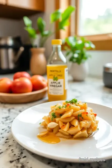 Apple Cider Vinaigrette Salad Dressing steps