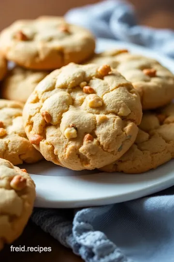 Butter Crunch Cookies presentation