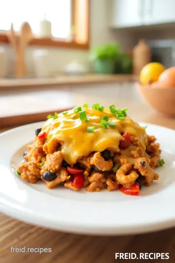 Cheesy Ground Turkey Casserole steps