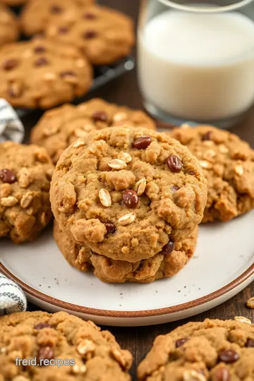 Chewy Oatmeal Cookies presentation