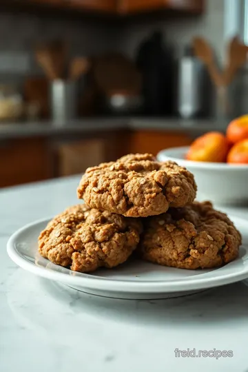 Chewy Oatmeal Cookies steps