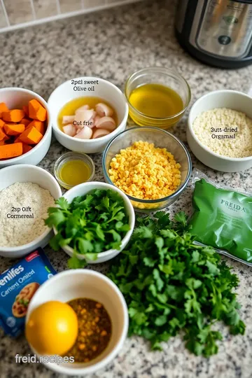 Chimichurri Steaks with Sweet Potato Fries ingredients