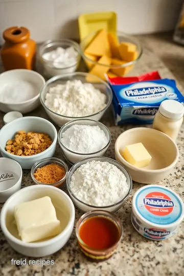 Classic Philadelphia Cream Cheesecake ingredients