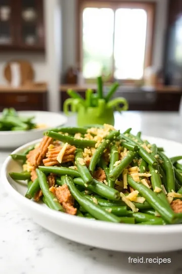 Green Bean Casserole with Cream of Chicken steps