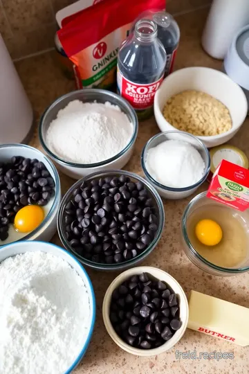 Mini Chocolate Chip Muffins ingredients