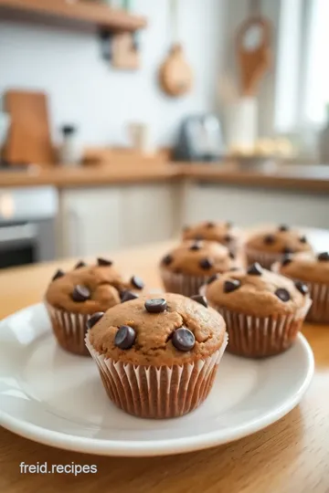 Mini Chocolate Chip Muffins steps