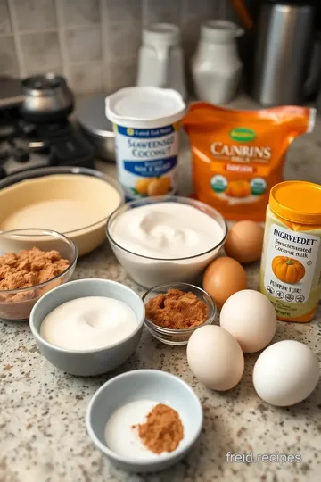 Pumpkin Pie with Sweetened Condensed Milk ingredients