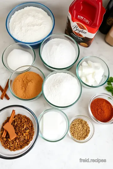 Spiced Chai Snickerdoodle Cookies ingredients