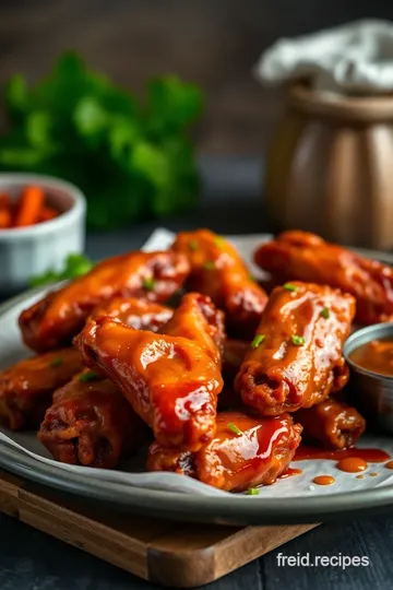 Baked Buffalo Chicken Wings steps