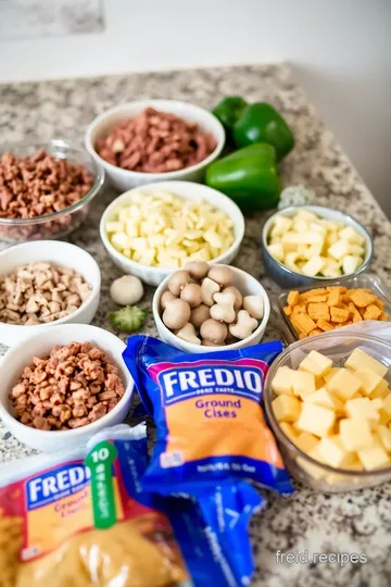 Cheesesteak Casserole ingredients