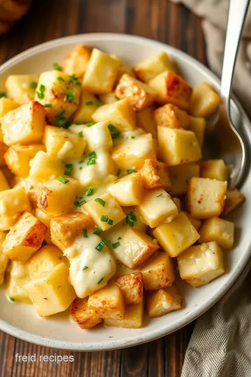 Cheesy Potatoes presentation