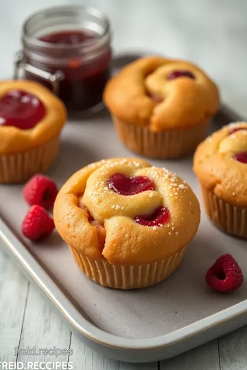 Doughnut Muffins Recipe presentation