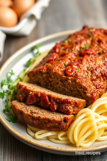 Souperior Meatloaf presentation