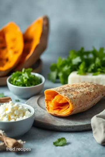 Sweet Potato and Black Bean Baked Tortillas ingredients