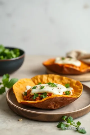 Sweet Potato and Black Bean Baked Tortillas steps