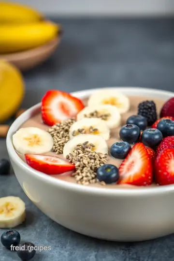 Coffee Method Diet Smoothie Bowl presentation