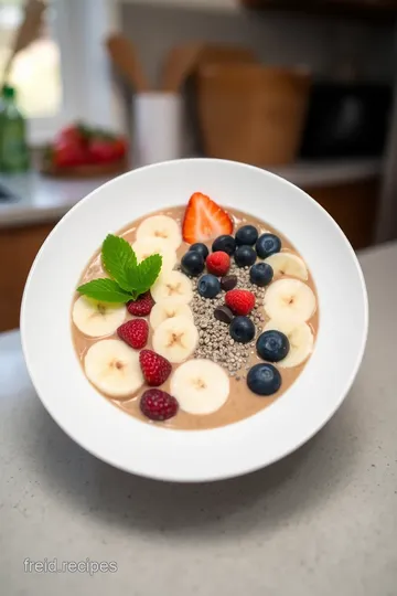 Coffee Method Diet Smoothie Bowl steps