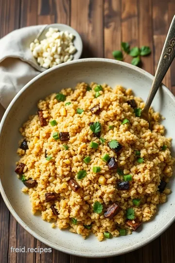 Sautéed Bulgur Eggplant Pilaf - A Wholesome Delight steps