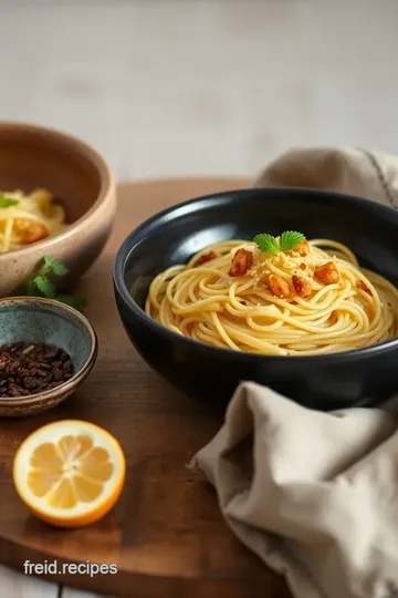 Cardamom-Spiced Vermicelli Delight presentation