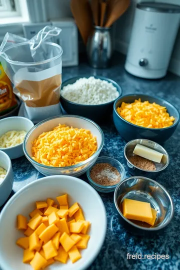 Cheesy Gluten-Free Goldfish Crackers ingredients