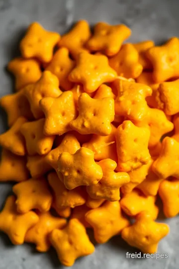 Cheesy Gluten-Free Goldfish Crackers presentation